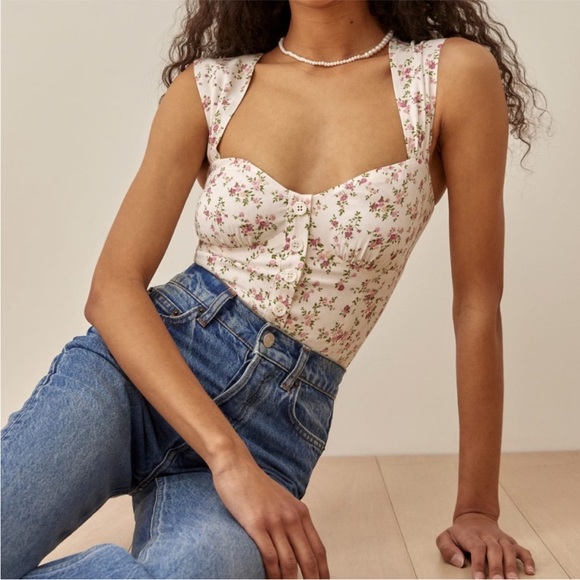 Reformation Tops - Reformation Lincoln top